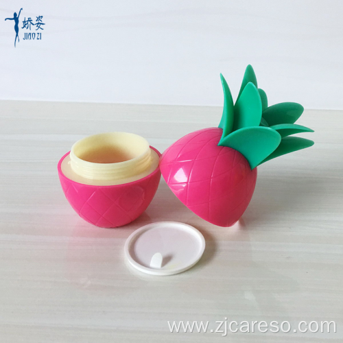 Fruit Shape Pineapple Cream Jar for Children